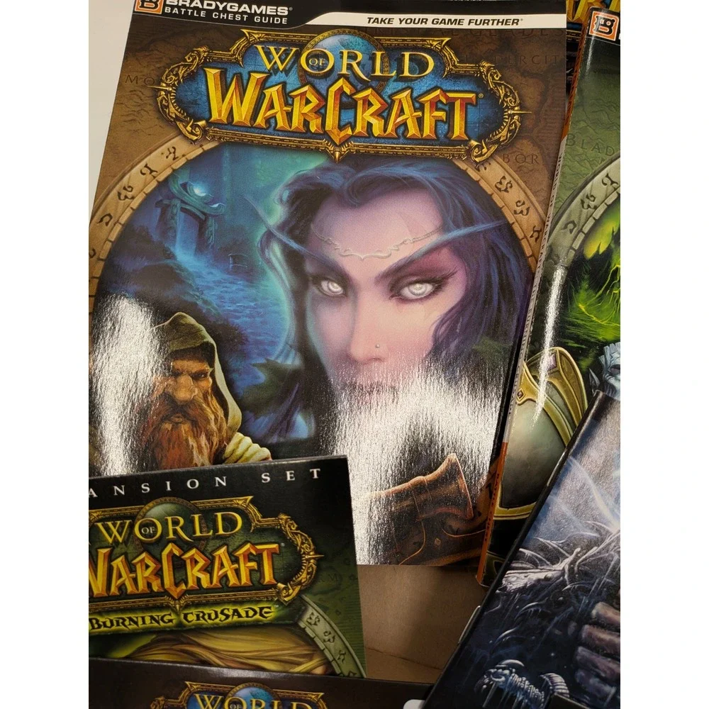 World of Warcraft Battle Chest PC Mac Blizzard Burning Crusade Strategy Guides